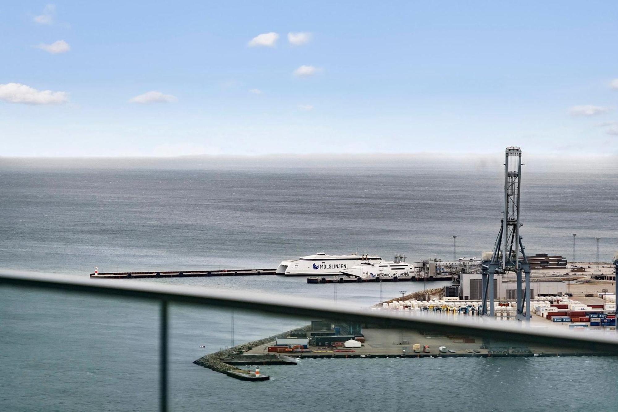 Penthouse Paradise On 39Th Floor Apartment Aarhus Exterior photo